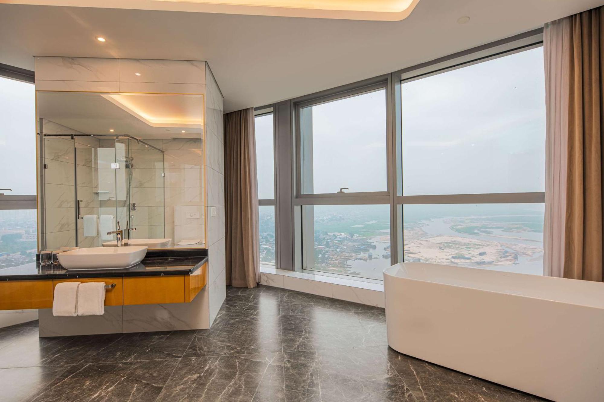 Hilton Brazzaville Les Tours Jumelles Hotel & Residences Ngoại thất bức ảnh