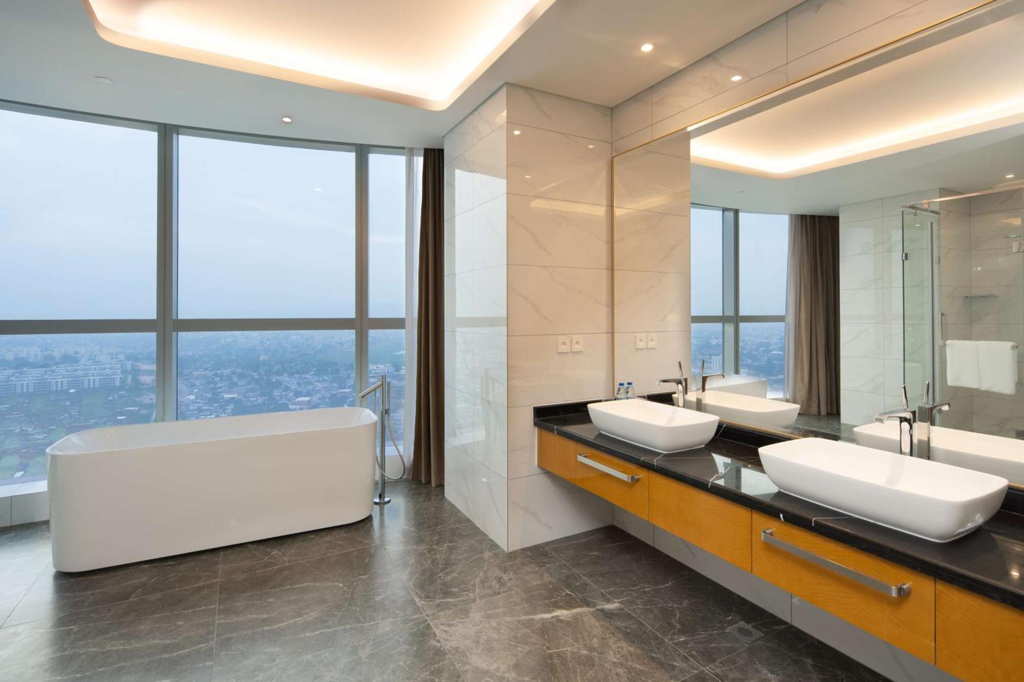 Hilton Brazzaville Les Tours Jumelles Hotel & Residences Ngoại thất bức ảnh